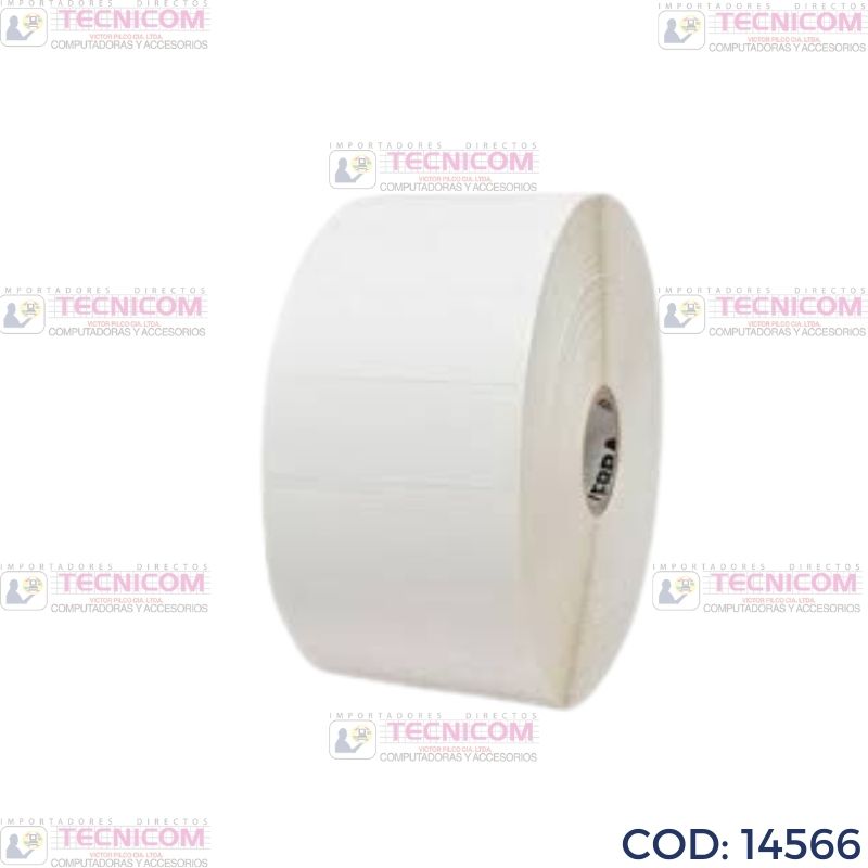 ETIQUETAS DE 3"x1" (7.6x2.5 cm) ROLLO 2336Etq DIRECT THERMAL