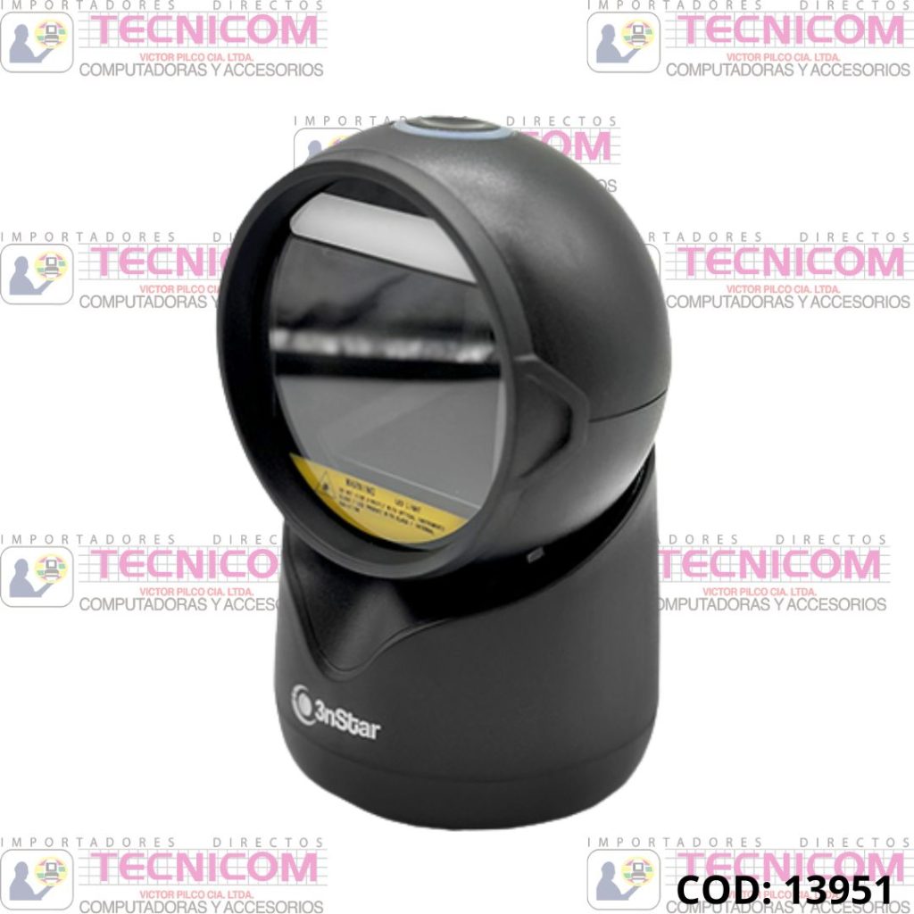 SCANNER CODIGO DE BARRAS 3NSTAR SC504 SOBREMESA 2D USB