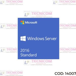 SOFTWARE WINDOWS SVR STD 2016 64bit ENG OEI DVD