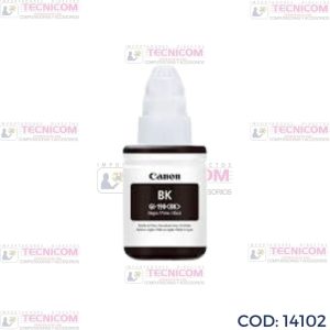 TINTA CANON 190 BLACK BOTELLA ORIGINAL 135ML