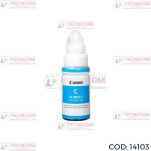 TINTA CANON 190 CYAN BOTELLA ORIGINAL 70ML