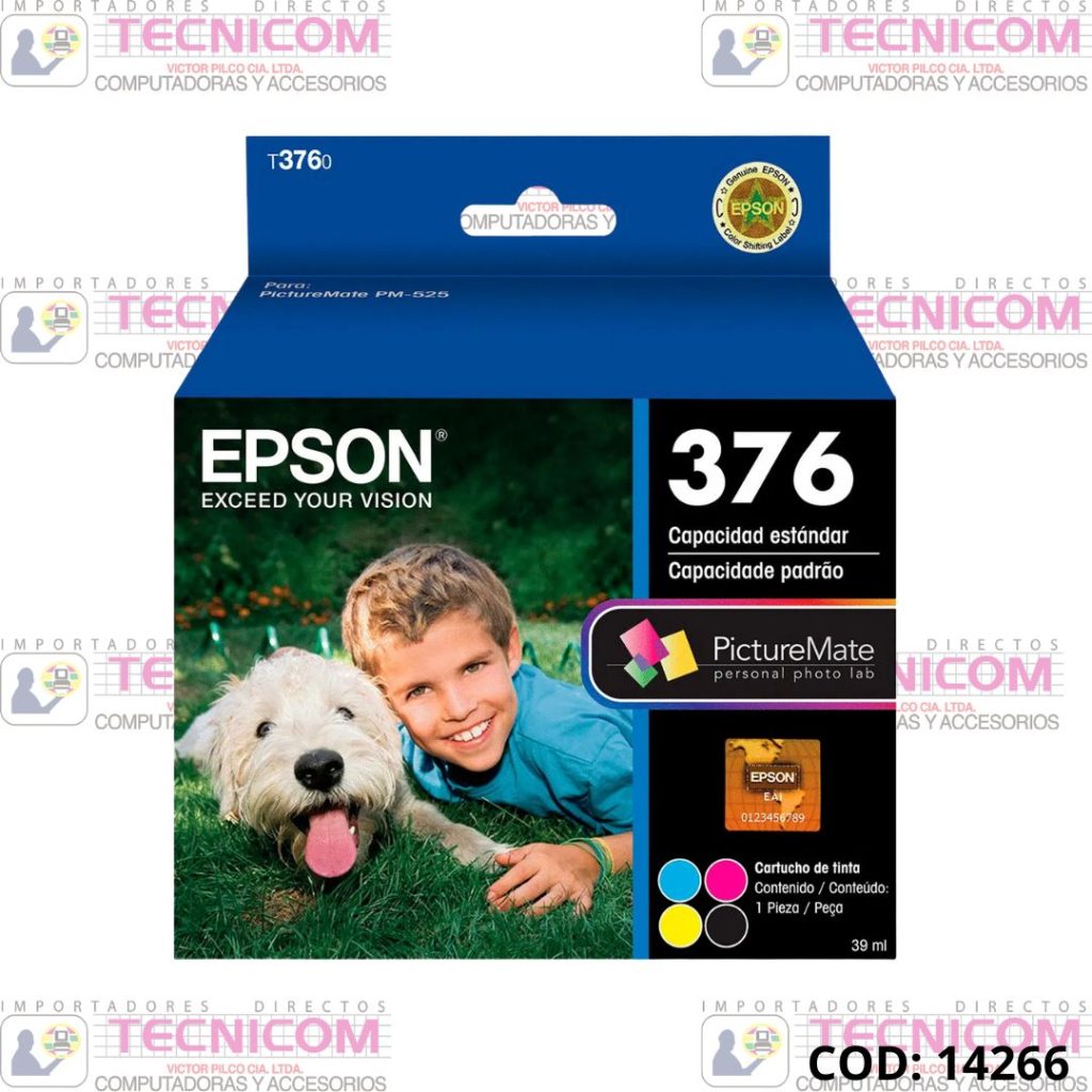 TINTA EPSON T376020 FOTOGRAFICO PM-525 160 FOTOS