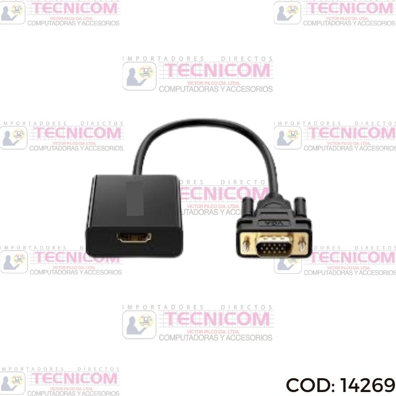 ADAPTADOR VGA A HDMI