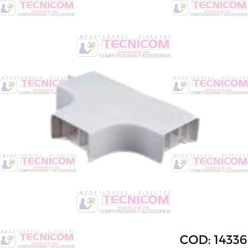 DERIVACION EN T 60x40 P/CANALETA