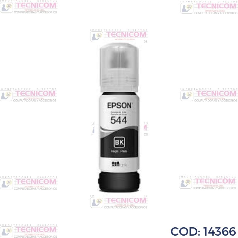 TINTA EPSON BLACK BOTELLA ORIGINAL 65ML T544120