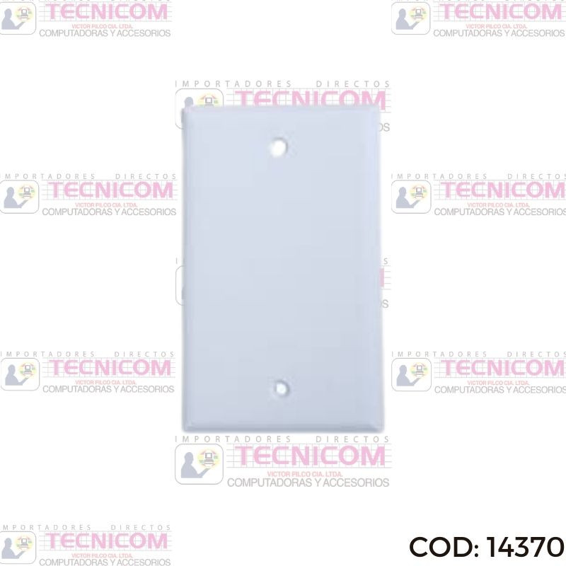 PLACA CIEGA