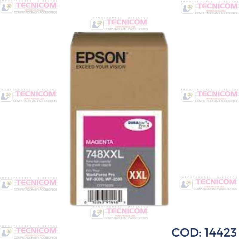 TINTA EPSON MAGENTA 69ML T748XXL320-AL WF 6090/6590