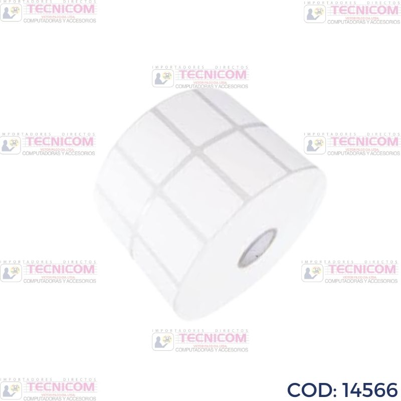 ETIQUETAS DE 2.5x3.8cm ROLLO DOBLE FILA 4000Etiq - DIRECT
