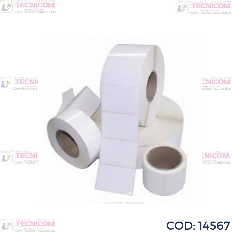 ETIQUETAS DE 4"x3" (10.1x7.6 cm) ROLLO 841etq DIRECT