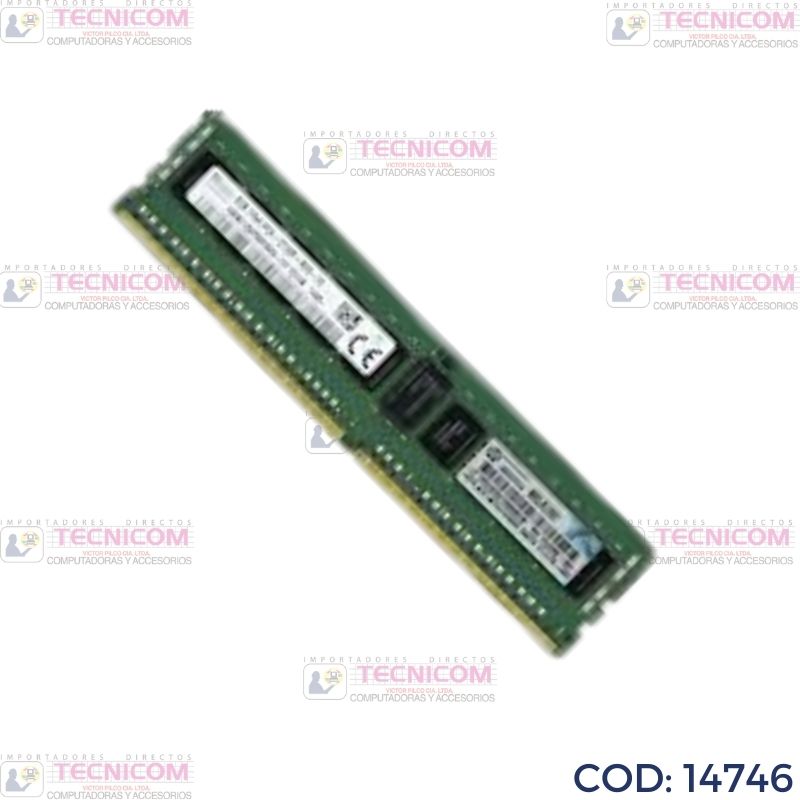 MEMORIA HP 8GB 1RX4 PC4-2133P-RC0-10 752368/762441/774170