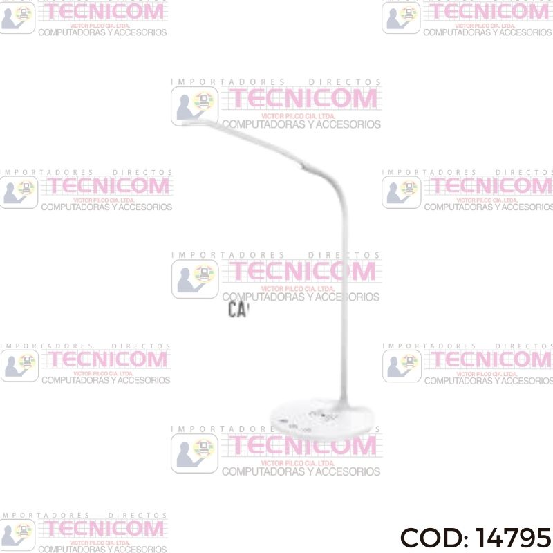 LAMPARA LED XTRATECH XT-07HC C/CARG. INALAMB. DE CELULAR