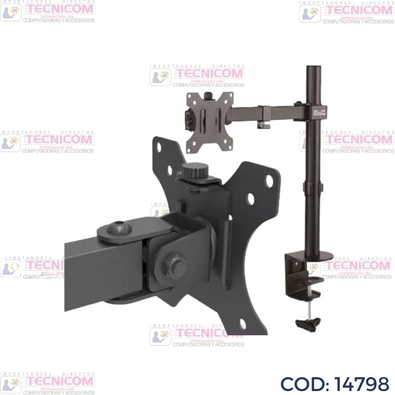 SOPORTE PARA MONITOR KLIP KPM-300 13"a32" ESCRITORIO