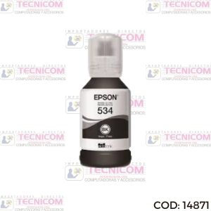 TINTA EPSON BLACK BOTELLA ORIGINAL 120ML T534120