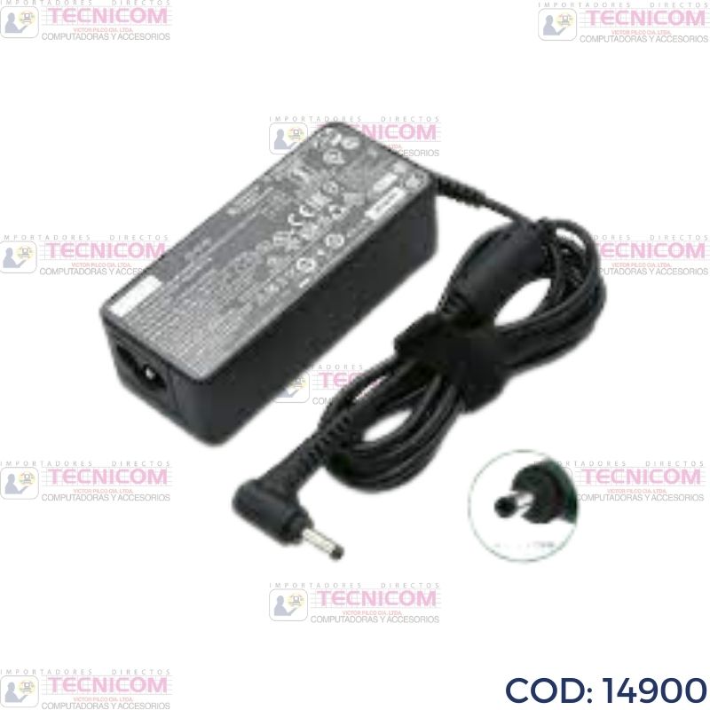 ADAPTADOR DE NOTEBOOK LENOVO 20V 3.25A (4.0x1.7)