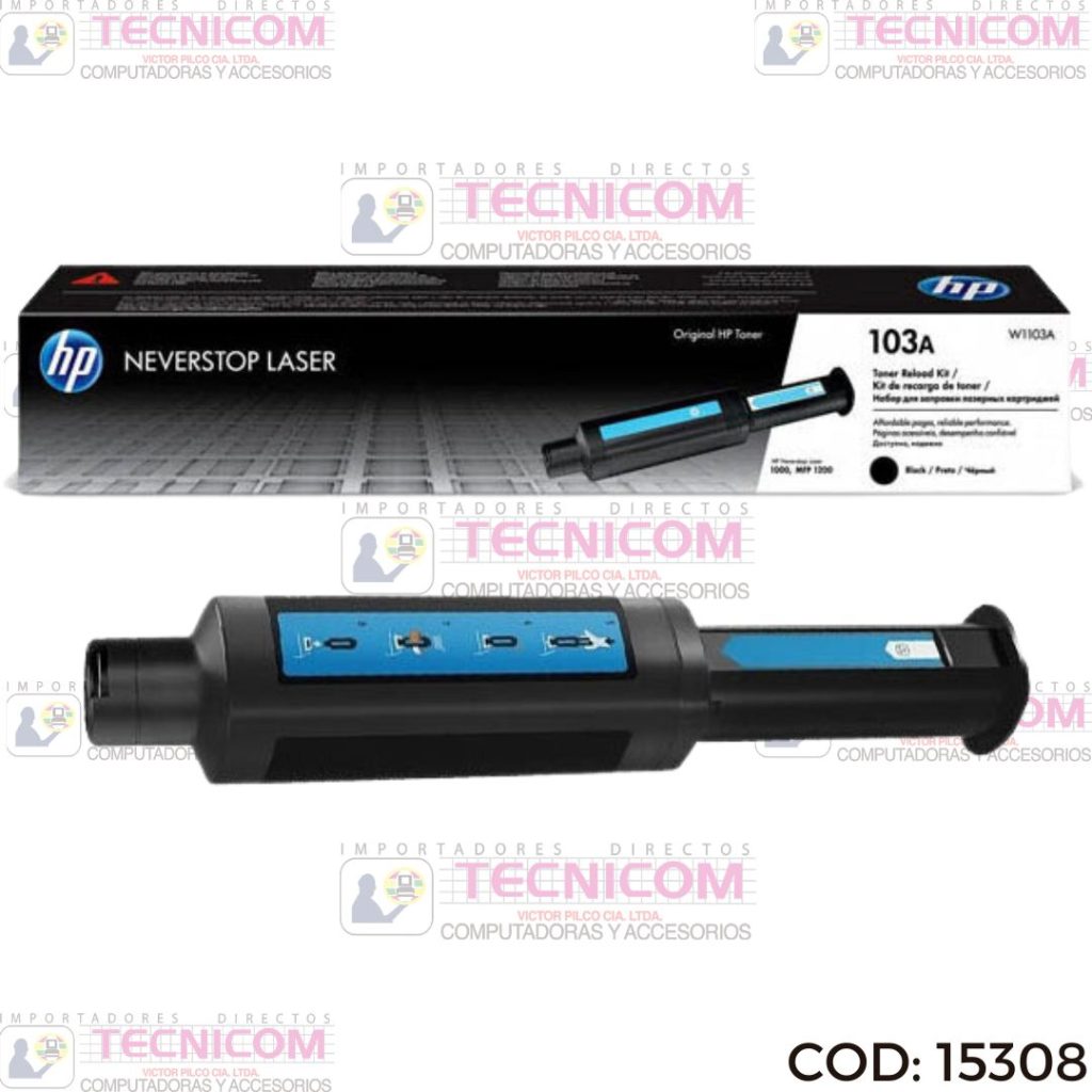 KIT RECARGA TONER HP 103A W1103A ORIGINAL