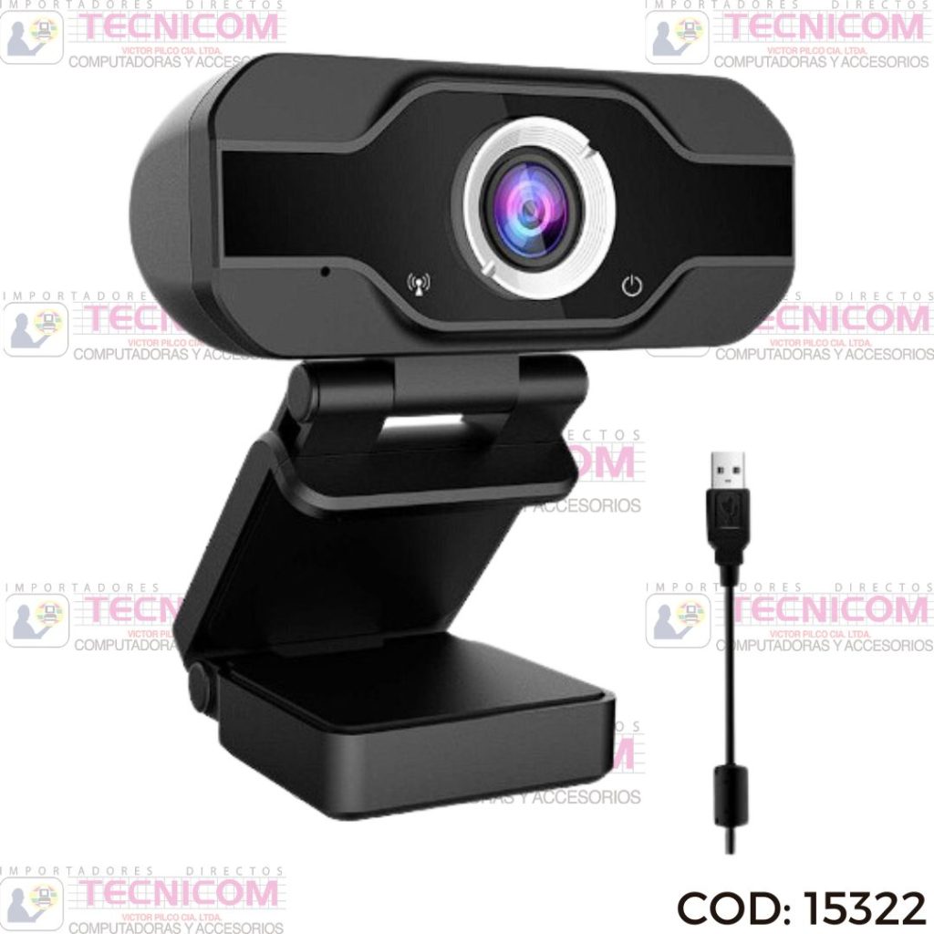 CAMARA WEB 1080p CON MICROFONO