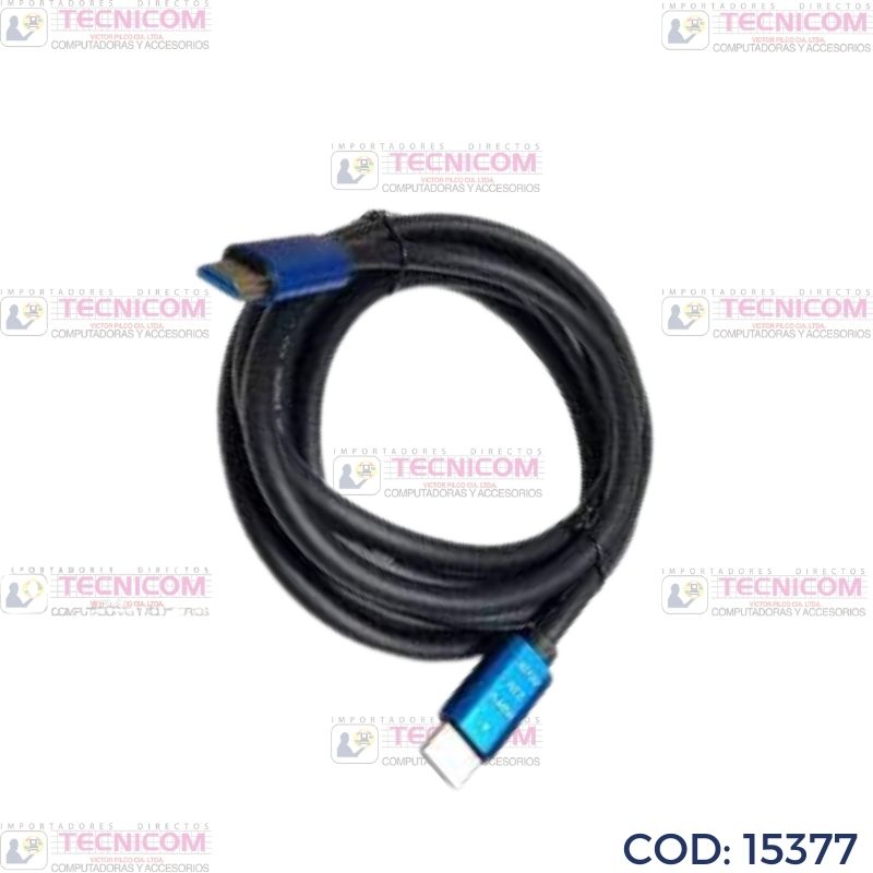 CABLE HDMI 7.5Mts 4K V2.0 CONECTOR ALUMINIO