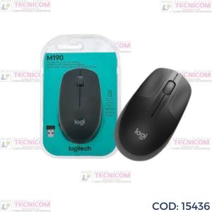 MOUSE LOGITECH M190 INALAMBRICO TAMAÑO GRANDE