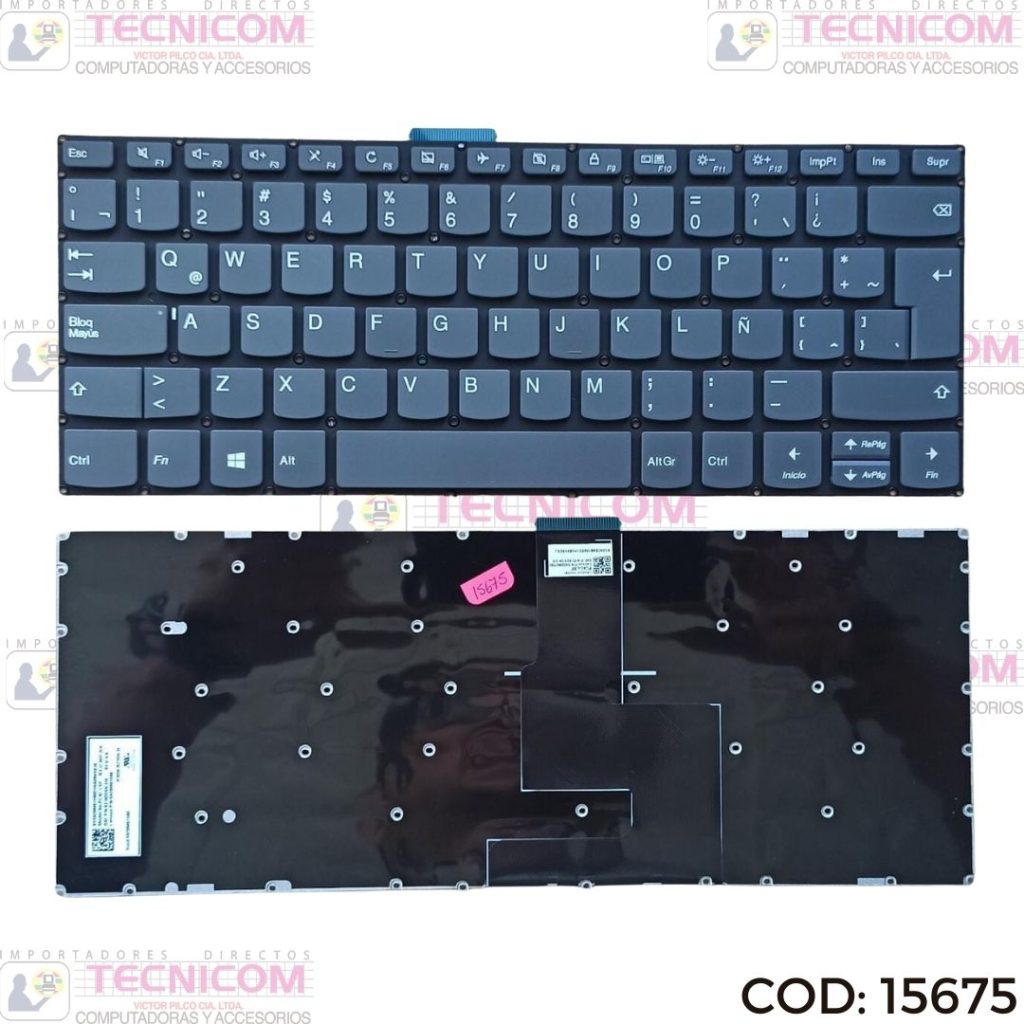 TECLADO DE NOTEBOOK LENOVO V330-14IGM 330-14IKB SIN POWER