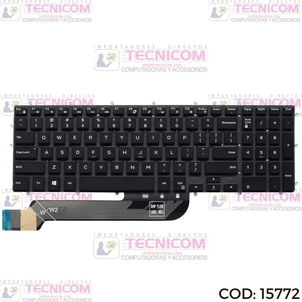 TECLADO DE NOTEBOOK DELL 15-5567 G5-7588
