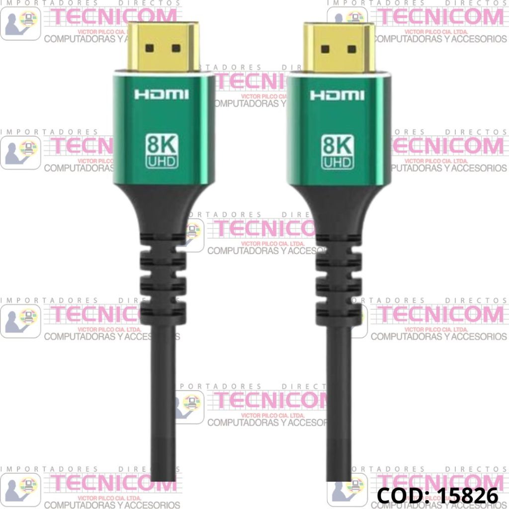 CABLE HDMI 2Mts 8K V2.1