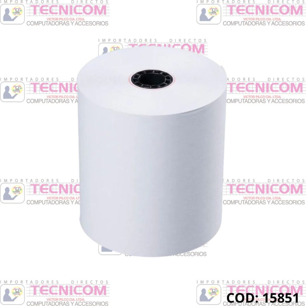 PAPEL TERMICO ROLLO 7.9cmX60mts
