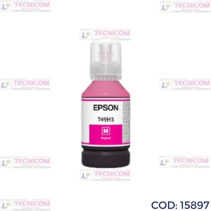 TINTA EPSON MAGENTA BOTELLA ORIGINAL 140ML T49H300