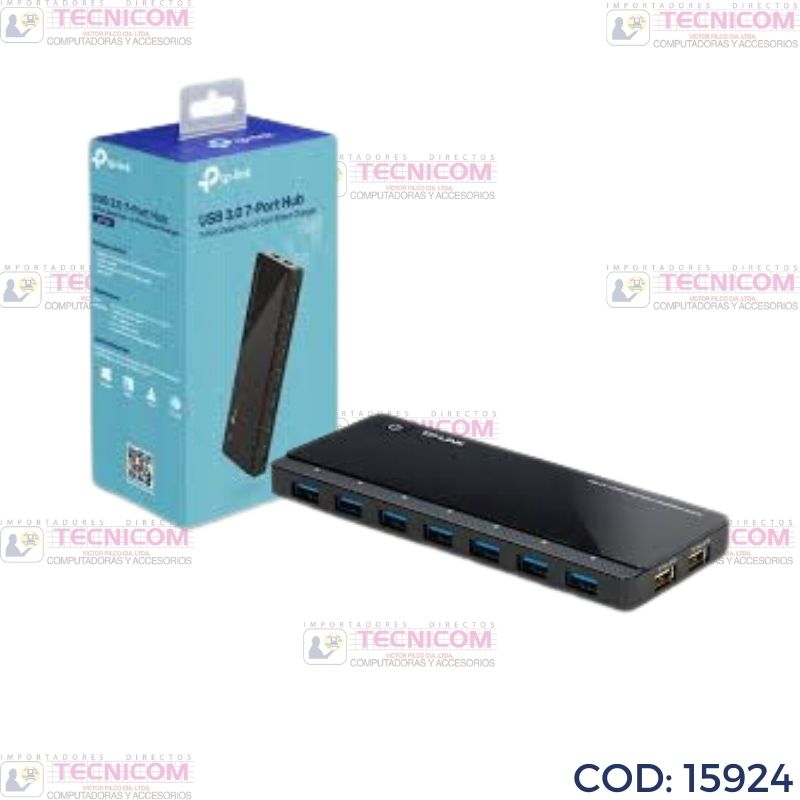 HUB USB TP-LINK UH700 7USB 3.0 + 3 CARGA USB 1.5A