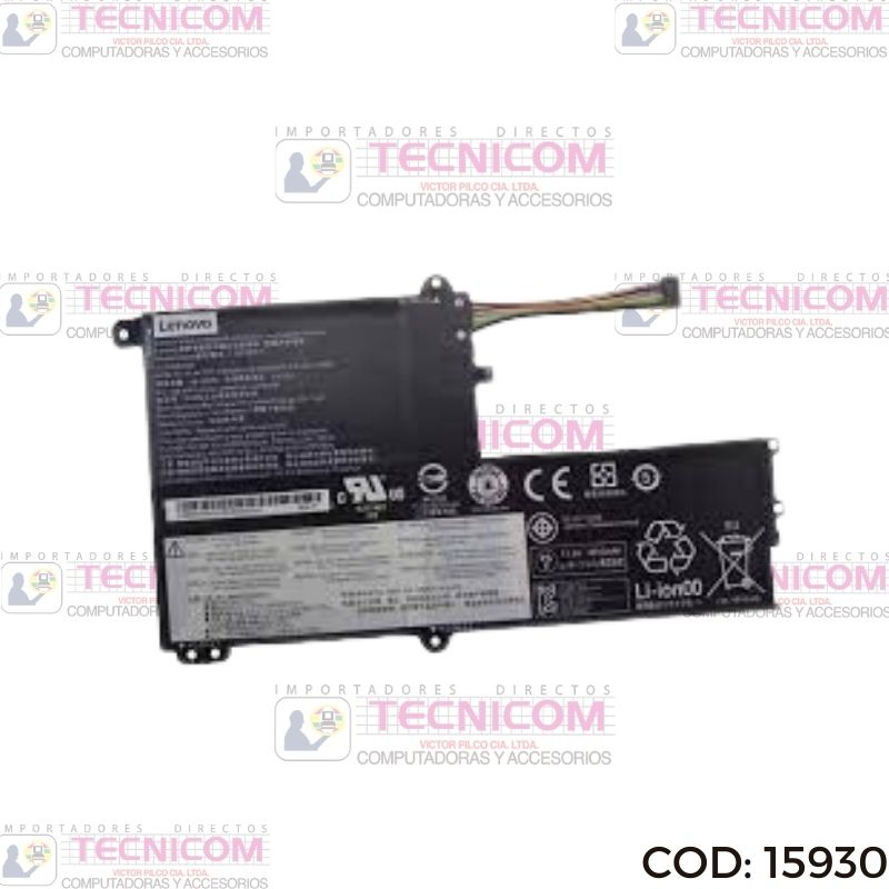 BATERIA PARA NOTEBOOK LENOVO L15M3PB0 L15C3PB1 L15M3PB0
