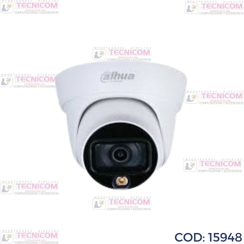 CAMARA DAHUA DOMO IPC-HDW1239T1-LED-S5 2.8mm 2MP 15M COLOR