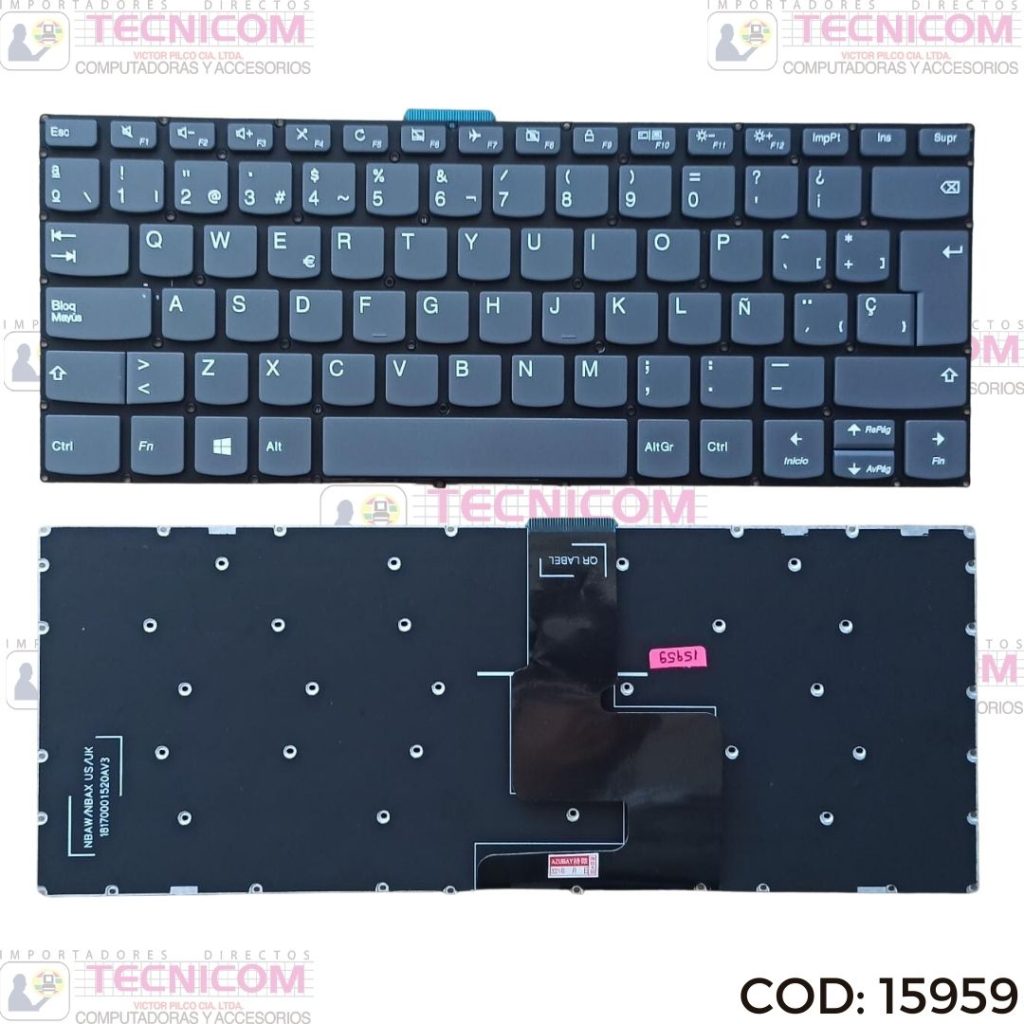 TECLADO DE NOTEBOOK LENOVO S340-14IWL S340-14IIL V330-14IKB