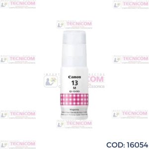 TINTA CANON 13R ROJO BOTELLA ORIGINAL G510/G610 60ML