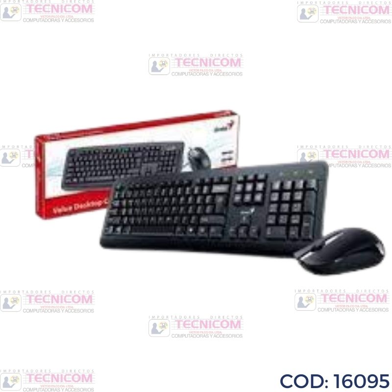 COMBO GENIUS SLIMSTAR C126 TEC+MOU USB