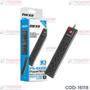 CORTAPICOS FORZA PS-1006B 6 TOMAS 3MTS