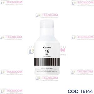 TINTA CANON 16BK BLACK  BOTELLA ORIGINAL GX6010/GX7010 170ML