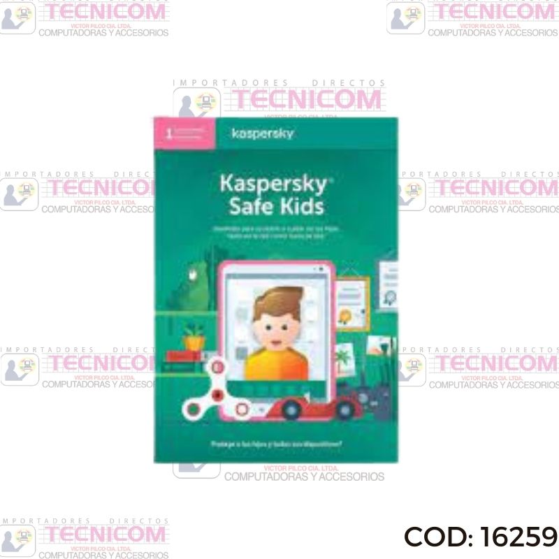 KASPERSKY SAFE KIDS 1 USUARIO 1 AÑO
