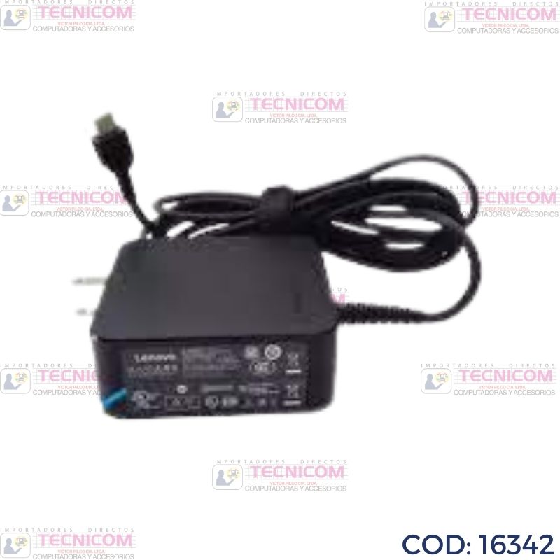 ADAPTADOR DE NOTEBOOK LENOVO 20V 3.25A TIPO C OR