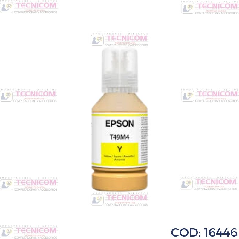 TINTA EPSON YELLOW BOTELLA ORIGINAL 140ML T49M420 F170/F570