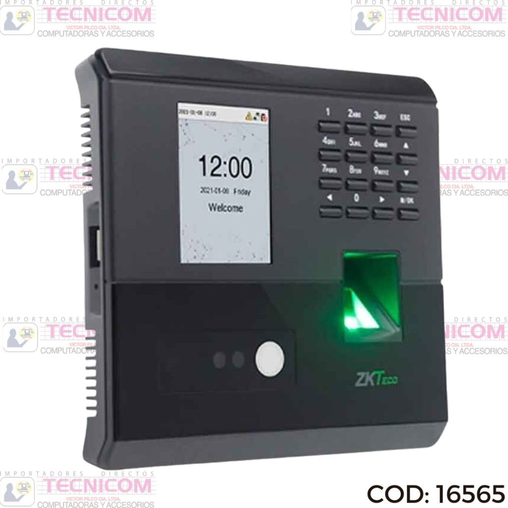 RELOJ BIOMETRICO ZKTECO MB20-VL HUELLA+FACIAL WiFi