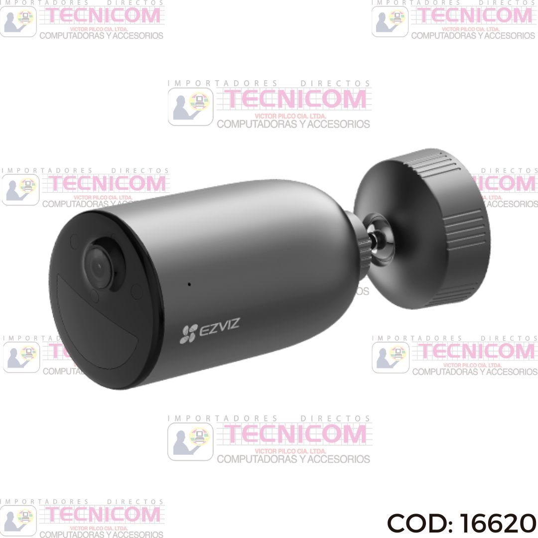 CAMARA IP EZVIZ EB3 2k Color Recargable AudBid SD-WiFi-NUBE