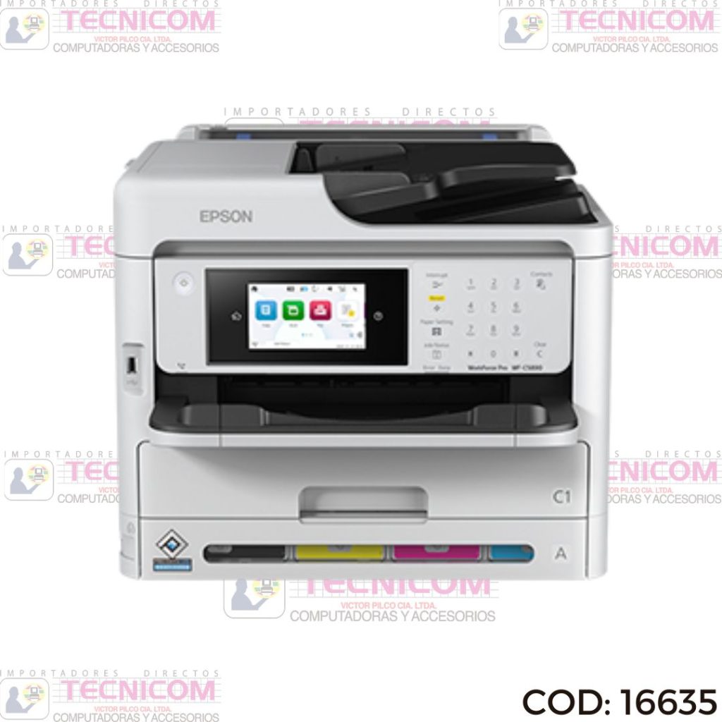 IMPRESORA EPSON WF-C5890 + PROMO TINTA T11A120