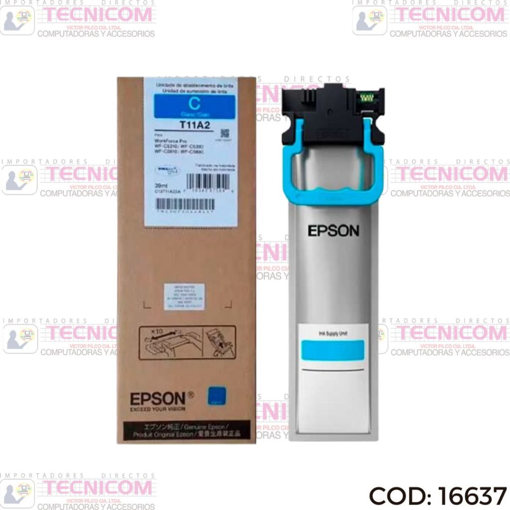 TINTA EPSON CYAN T11A220-AL WF C5310/90 C5890
