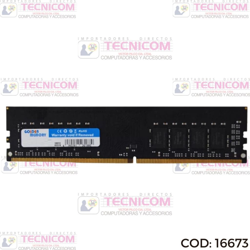 MEMORIA DDR4 PC3200 8GB GOLDEN