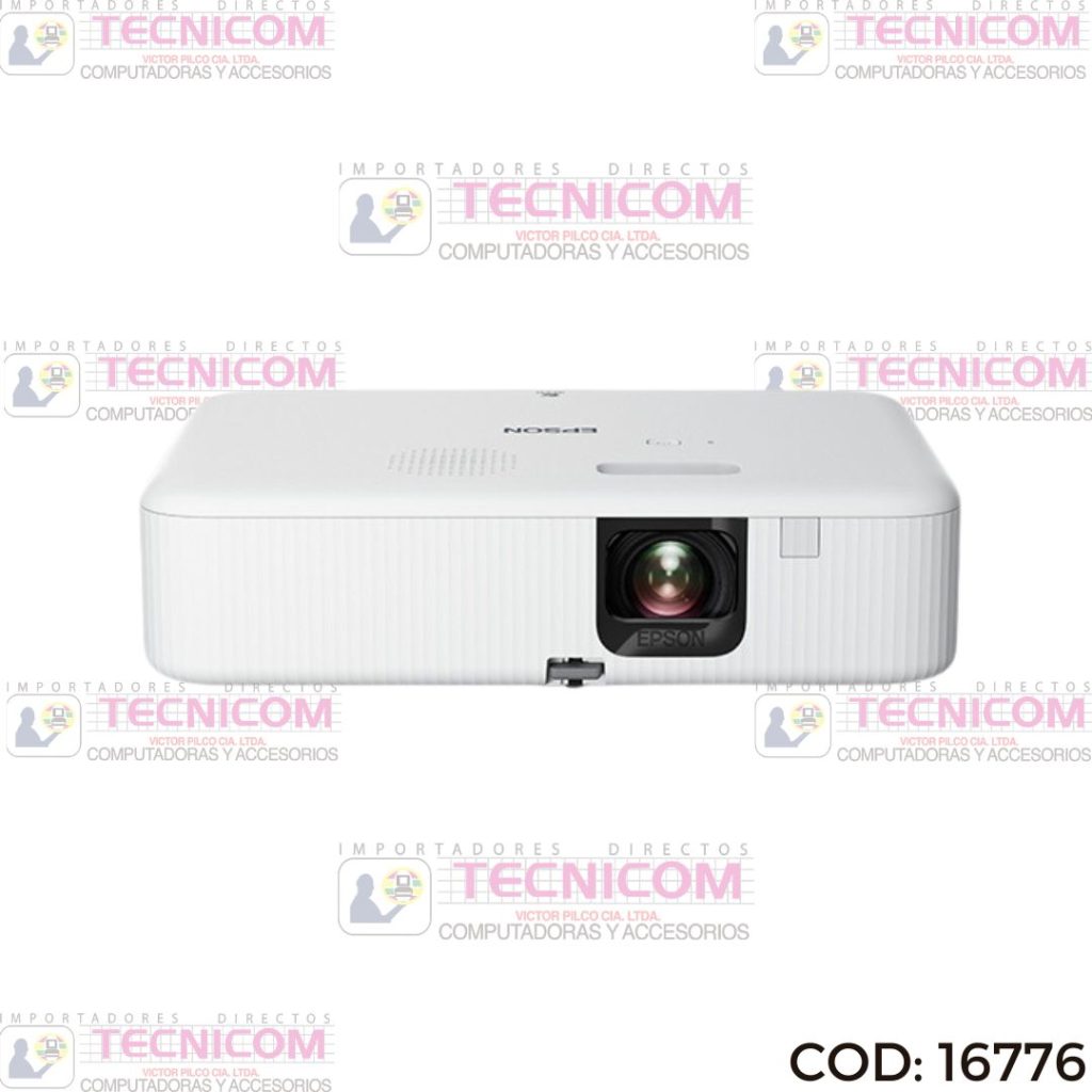 PROYECTOR EPSON EPIQVISION FH02 3000Lum 1080p AndroidTV