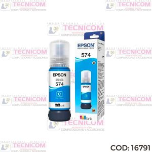 TINTA EPSON CYAN BOTELLA ORIGINAL 70ML T574220