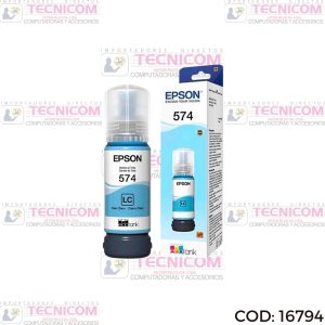 TINTA EPSON LIGHT CYAN BOTELLA ORIGINAL 70ML T574520