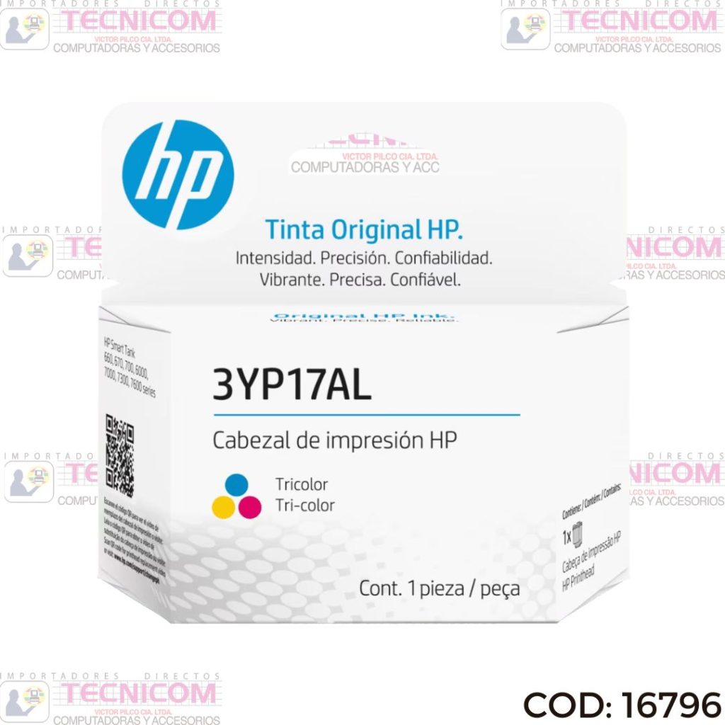 CABEZAL HP SMART TANK 3YP17AL TRICOLOR