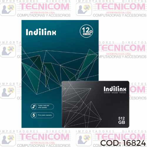 DISCO SOLIDO INDILINX 512GB 2.5"