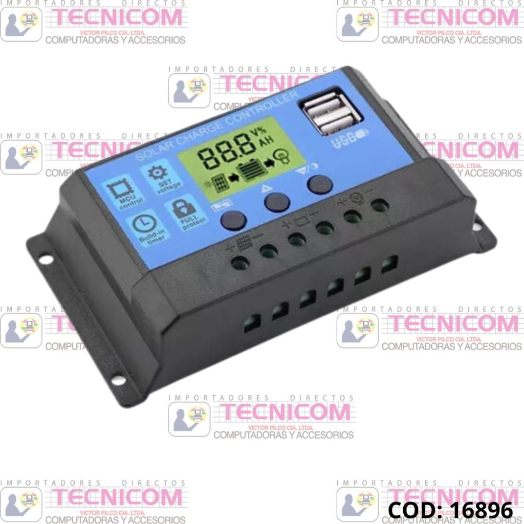 CONTROL DE CARGA SOLAR 60A
