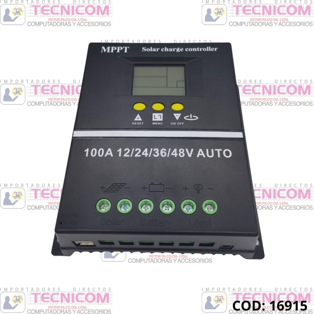 CONTROL DE CARGA SOLAR SY48100A 100A 12V-24V-36V-48V